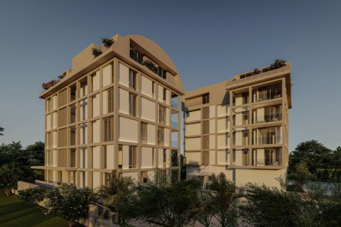 آپارتمان در  Alanya ، امارات متحده عربی 2 خوابه ، 54 متر مربع.  شماره 48320 - 14