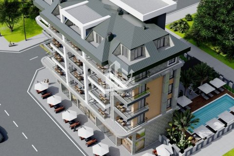 آپارتمان در Kargicak،  Alanya ، امارات متحده عربی 1 خوابه ، 62 متر مربع.  شماره 47487 - 4