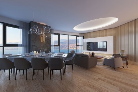 آپارتمان در در Fors Izmir Izmir ، امارات متحده عربی 3 خوابه ، 188.45 متر مربع.  شماره 50032 - 4