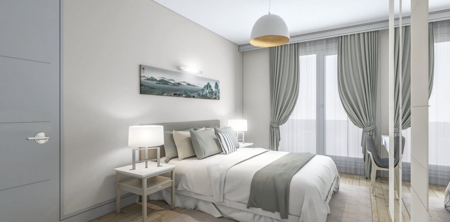 آپارتمان در در Merkez Hayat Residence Istanbul ، امارات متحده عربی 2 خوابه ، 109.35 متر مربع.  شماره 50070