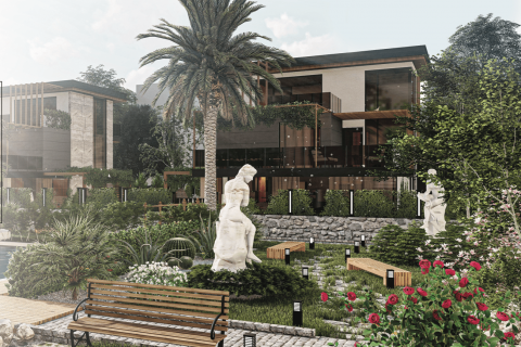 آپارتمان در Altintash،  Antalya ، امارات متحده عربی 1 خوابه ، 65 متر مربع.  شماره 49462 - 2