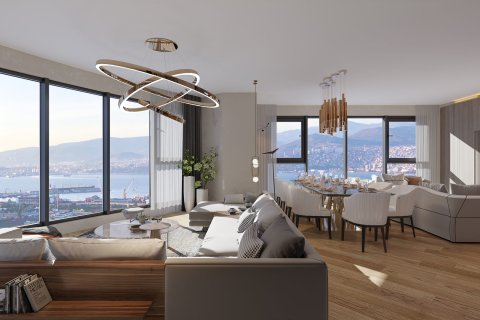 آپارتمان در در Fors Izmir Izmir ، امارات متحده عربی 5 خوابه ، 435.79 متر مربع.  شماره 50031 - 1