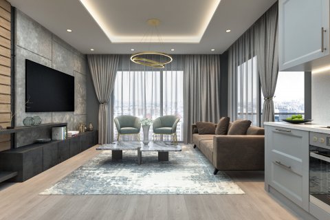 آپارتمان در  Mersin ، امارات متحده عربی 2 خوابه ، 165 متر مربع.  شماره 49792 - 3