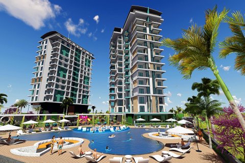 آپارتمان در در Residential complex with the comfort of a five-star hotel in Mahmutlar Alanya ، امارات متحده عربی 3 خوابه ، 99 متر مربع.  شماره 49689 - 18
