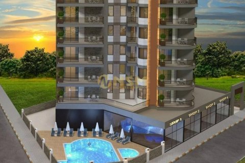 آپارتمان در  Alanya ، امارات متحده عربی 1 خوابه ، 43 متر مربع.  شماره 48397 - 4