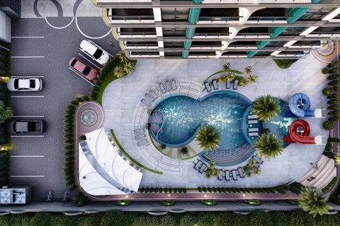 آپارتمان در  Alanya ، امارات متحده عربی 1 خوابه ، 44 متر مربع.  شماره 48277 - 5