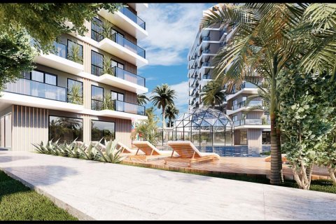 آپارتمان در  Alanya ، امارات متحده عربی 2 خوابه ، 80 متر مربع.  شماره 48433 - 17