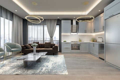 آپارتمان در  Mersin ، امارات متحده عربی 2 خوابه ، 165 متر مربع.  شماره 49792 - 2