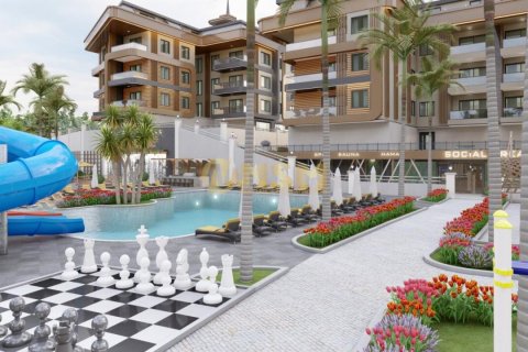آپارتمان در  Alanya ، امارات متحده عربی 1 خوابه ، 49 متر مربع.  شماره 48328 - 13