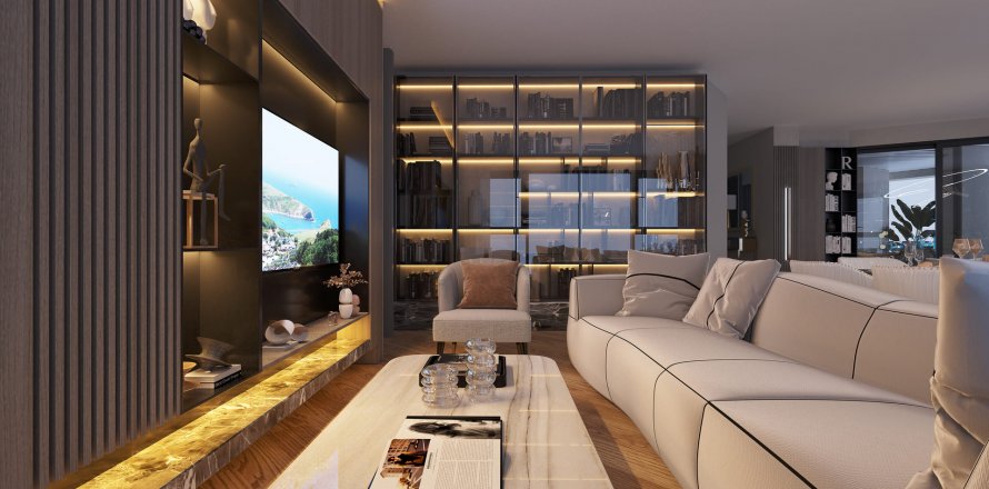 آپارتمان در در Fors Izmir Izmir ، امارات متحده عربی 3 خوابه ، 188.45 متر مربع.  شماره 50032
