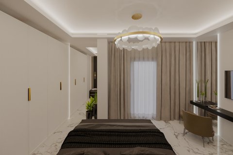 پنت هاس در  Avsallar ، امارات متحده عربی 2 خوابه ، 92 متر مربع.  شماره 48789 - 21