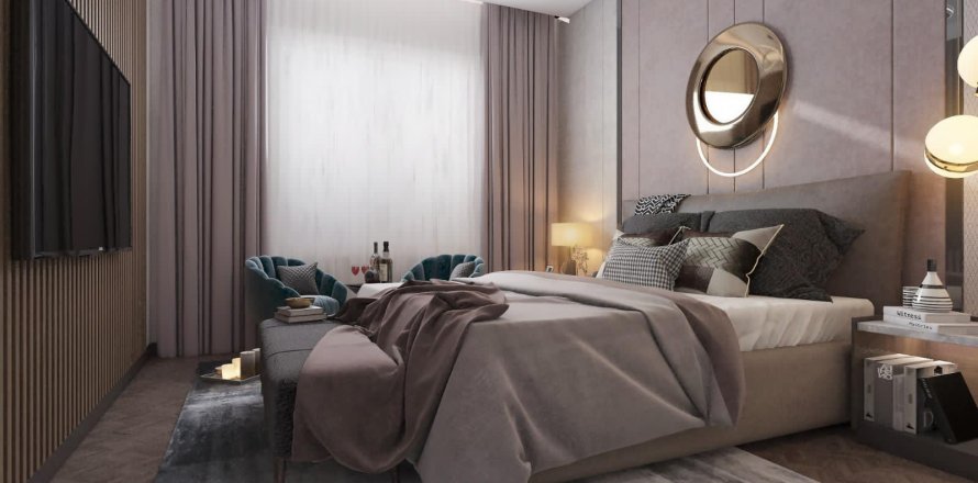 آپارتمان در  Mersin ، امارات متحده عربی 3 خوابه ، 120 متر مربع.  شماره 49784