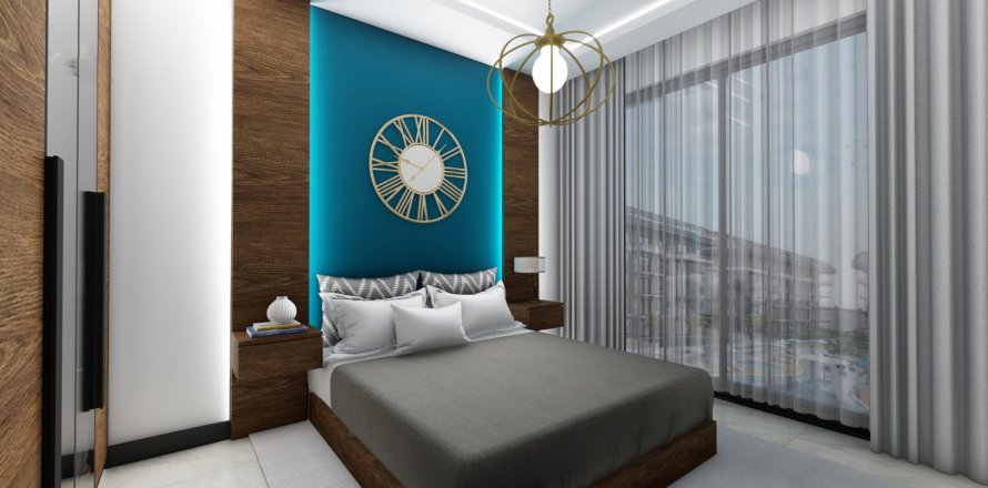 آپارتمان در در Kavi Dreams Oba ، امارات متحده عربی 3 خوابه ، 205 متر مربع.  شماره 50262