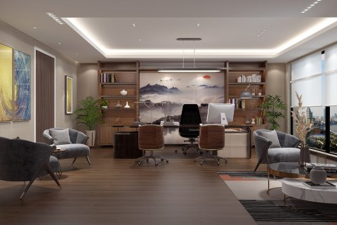 دفتر کار در  Mersin ، امارات متحده عربی 115 متر مربع.  شماره 50108 - 3