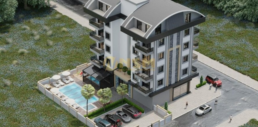 آپارتمان در  Alanya ، امارات متحده عربی 1 خوابه ، 40 متر مربع.  شماره 48384