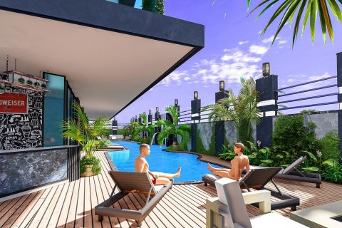 آپارتمان در در Complex in the city center near Cleopatra beach Alanya ، امارات متحده عربی 1 خوابه ، 99 متر مربع.  شماره 49698 - 13