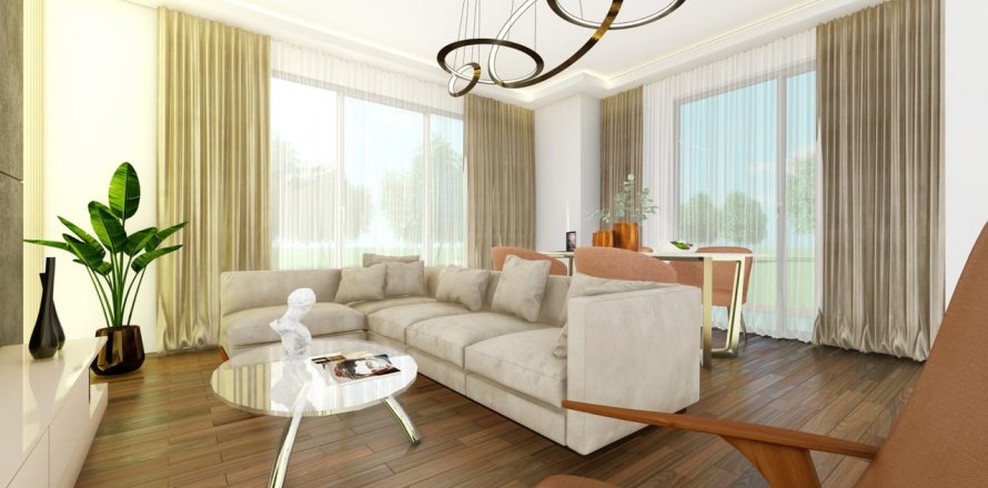 آپارتمان در در Exodus Green Hill Residence Istanbul ، امارات متحده عربی 1 خوابه ، 80 متر مربع.  شماره 48914