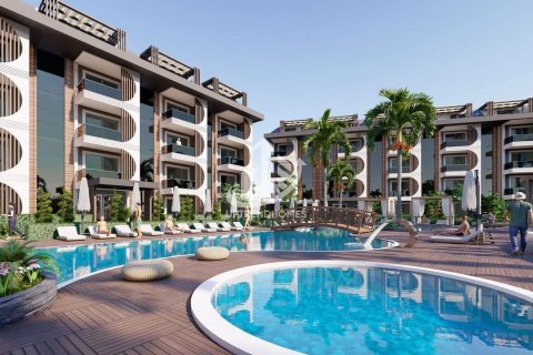 آپارتمان در  Avsallar ، امارات متحده عربی 1 خوابه ، 63 متر مربع.  شماره 47307 - 6