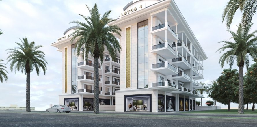 آپارتمان در در Lotus 3 Residence Avsallar ، امارات متحده عربی 2 خوابه ، 76 متر مربع.  شماره 49297