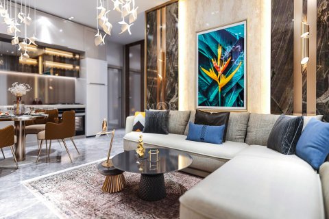 آپارتمان در در Complex in the city center near Cleopatra beach Alanya ، امارات متحده عربی 1 خوابه ، 99 متر مربع.  شماره 49698 - 4