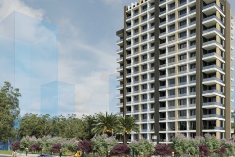 آپارتمان در  Mersin ، امارات متحده عربی 1 خوابه ، 60 متر مربع.  شماره 50106 - 25