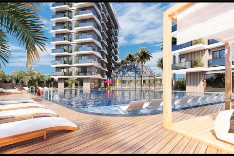 آپارتمان در  Alanya ، امارات متحده عربی 2 خوابه ، 80 متر مربع.  شماره 48433 - 8