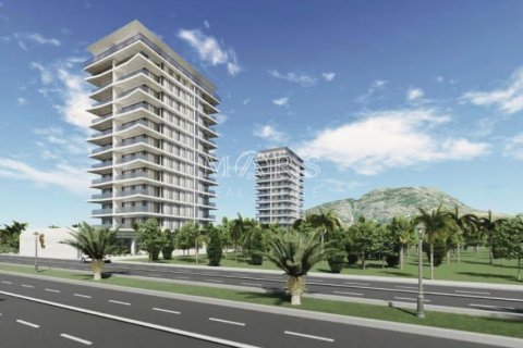 آپارتمان در در Apartments in a residence on the first coastline in Mahmutlar Alanya ، امارات متحده عربی 1 خوابه ، 140 متر مربع.  شماره 50337 - 7