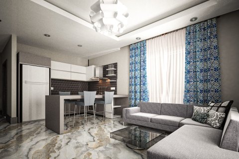 آپارتمان در در CZG Suit Alanya ، امارات متحده عربی 1 خوابه ، 47 متر مربع.  شماره 47968 - 7