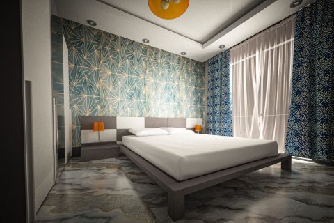 آپارتمان در در CZG Suit Alanya ، امارات متحده عربی 1 خوابه ، 47 متر مربع.  شماره 47968 - 8