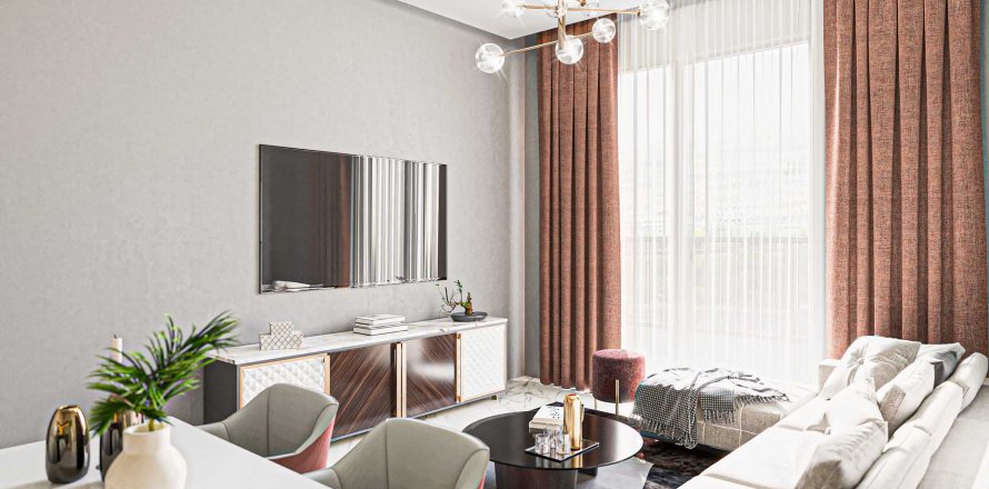 آپارتمان در در Yildirim Panorama Avsallar ، امارات متحده عربی 2 خوابه ، 92 متر مربع.  شماره 49154
