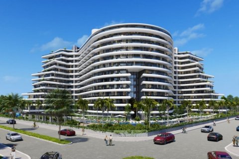 آپارتمان در  Antalya ، امارات متحده عربی 1 خوابه ، 89 متر مربع.  شماره 43575 - 1