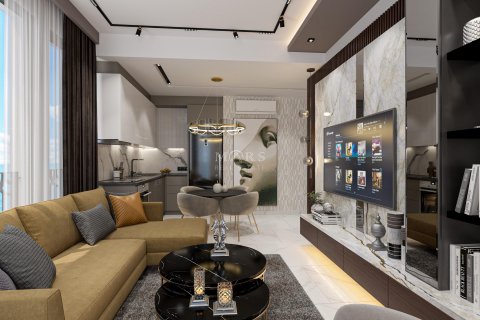 آپارتمان در در Luxurious Project in the Heart of Cleopatra Region Alanya ، امارات متحده عربی 1 خوابه ، 99 متر مربع.  شماره 49725 - 3