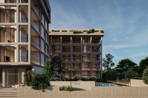 آپارتمان در  Alanya ، امارات متحده عربی 2 خوابه ، 54 متر مربع.  شماره 48320 - 2