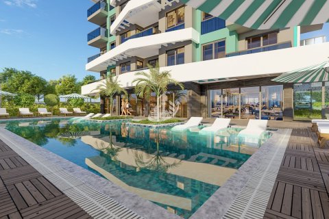 آپارتمان در  Avsallar ، امارات متحده عربی 2 خوابه ، 105 متر مربع.  شماره 46638 - 7