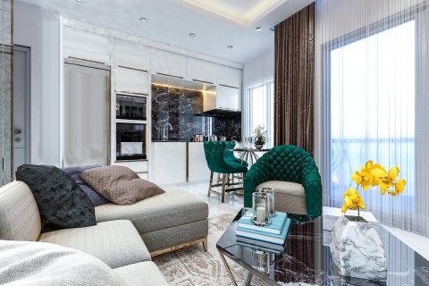 آپارتمان در در Residential complex with the comfort of a five-star hotel in Mahmutlar Alanya ، امارات متحده عربی 3 خوابه ، 99 متر مربع.  شماره 49689 - 6