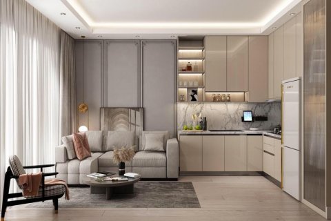 آپارتمان در  Mersin ، امارات متحده عربی 1 خوابه ، 62 متر مربع.  شماره 50276 - 1