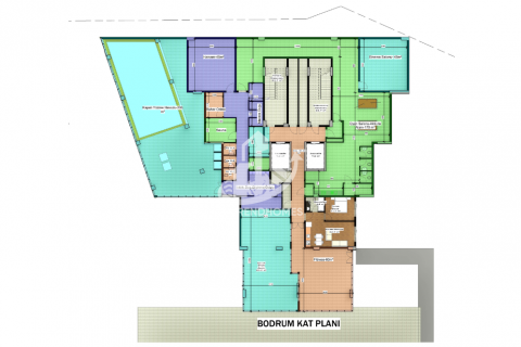 آپارتمان در  Avsallar ، امارات متحده عربی 1 خوابه ، 49 متر مربع.  شماره 42675 - 27