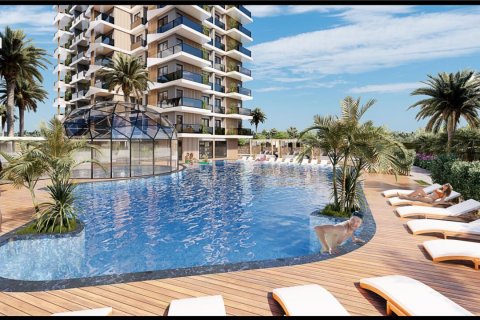 آپارتمان در  Alanya ، امارات متحده عربی 2 خوابه ، 80 متر مربع.  شماره 48433 - 3