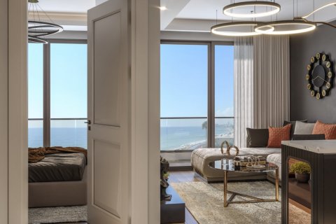 آپارتمان در  Mersin ، امارات متحده عربی 1 خوابه ، 56 متر مربع.  شماره 50105 - 14
