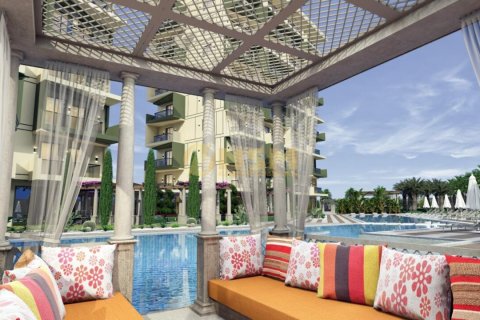 آپارتمان در  Alanya ، امارات متحده عربی 2 خوابه ، 99 متر مربع.  شماره 48395 - 13