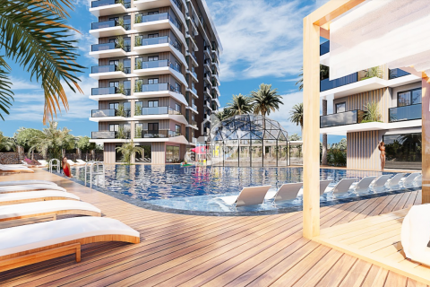 آپارتمان در  Alanya ، امارات متحده عربی 2 خوابه ، 80 متر مربع.  شماره 42375 - 15