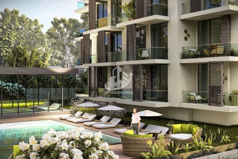 آپارتمان در Kargicak،  Alanya ، امارات متحده عربی 1 خوابه ، 56 متر مربع.  شماره 49971 - 13