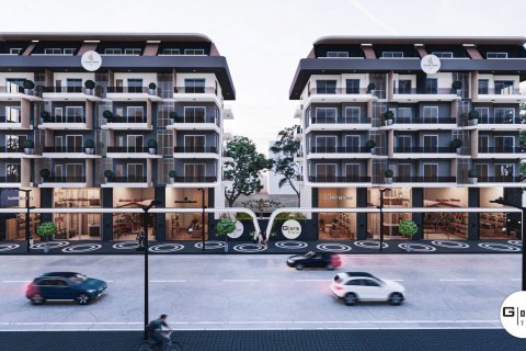 آپارتمان در  Mahmutlar ، امارات متحده عربی 1 خوابه ، 54 متر مربع.  شماره 47464 - 6