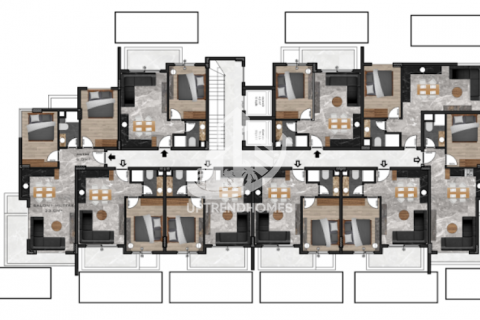 آپارتمان در  Oba ، امارات متحده عربی 1 خوابه ، 47 متر مربع.  شماره 43195 - 25