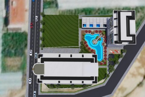 آپارتمان در  Alanya ، امارات متحده عربی 1 خوابه ، 65 متر مربع.  شماره 48365 - 5