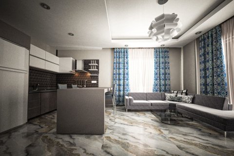آپارتمان در در CZG Suit Alanya ، امارات متحده عربی 1 خوابه ، 47 متر مربع.  شماره 47968 - 4