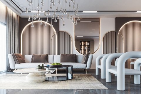 آپارتمان در در Neva Hill Villas Alanya ، امارات متحده عربی 4 خوابه ، 150.8 متر مربع.  شماره 54659 - 7