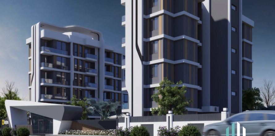 آپارتمان در  Antalya ، امارات متحده عربی 1 خوابه ، 60 متر مربع.  شماره 53134
