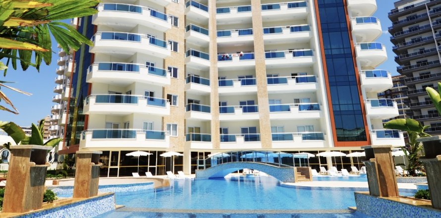 آپارتمان در  Alanya ، امارات متحده عربی 1 خوابه ، 64 متر مربع.  شماره 51447