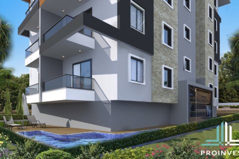 آپارتمان در  Alanya ، امارات متحده عربی 1 خوابه ، 55 متر مربع.  شماره 52534 - 1